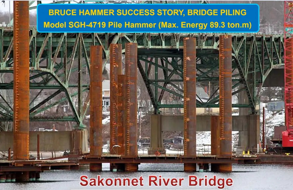Hydraulic Impact Kazık Çakma Çekici - BRUCE SGH-4719