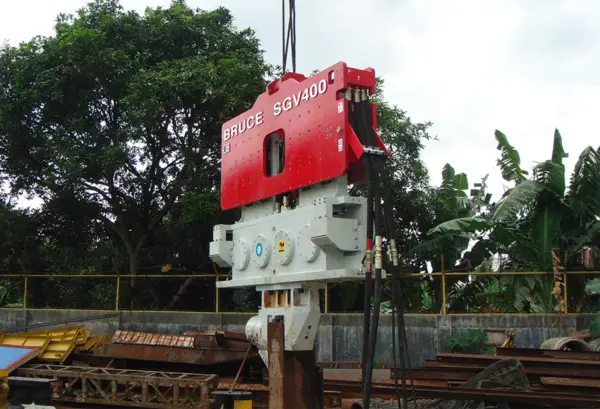 Vibro Çekiç - BRUCE SGH-400 Titreşimli Çekiç