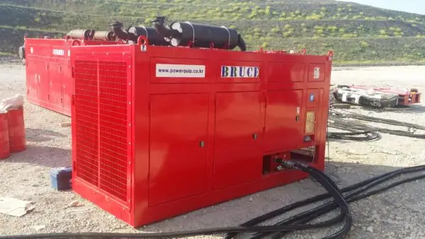 Hydraulic Güç Ünitesi için BRUCE Kazık Çakma Çekici