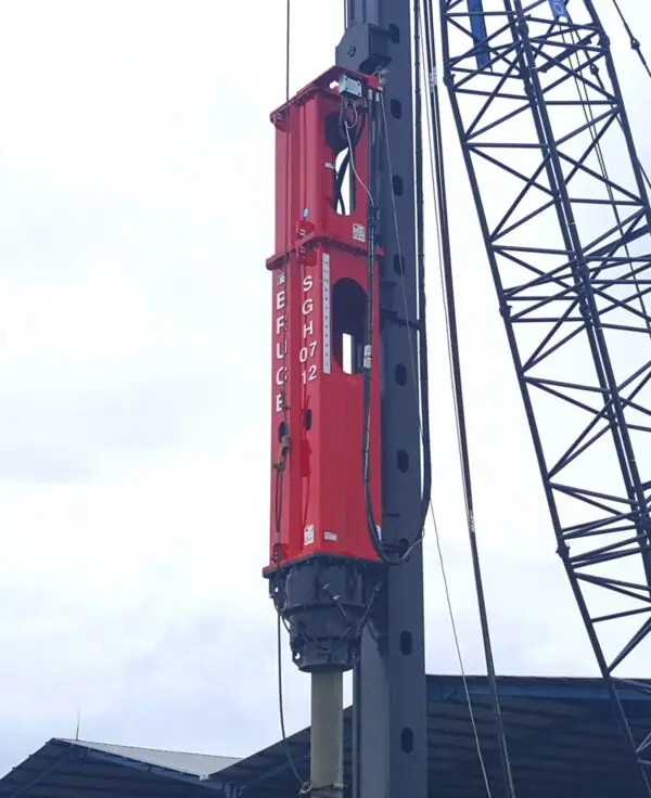 Impact Kazık Çakma Çekici - BRUCE SGH-0712 Piling Hammer