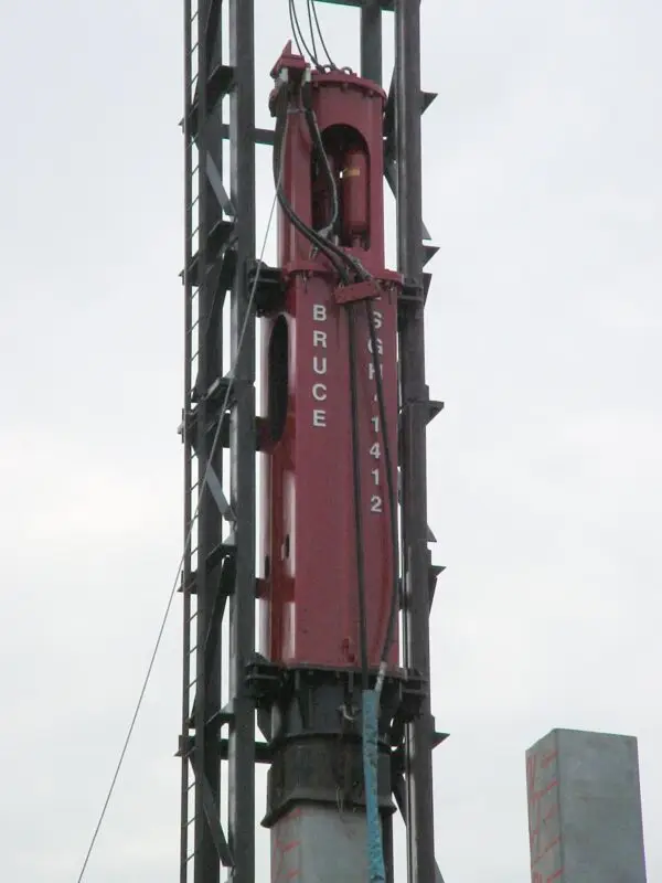 Pile Driving Hammer - BRUCE SGH-1412 Kazık Çakma Çekici