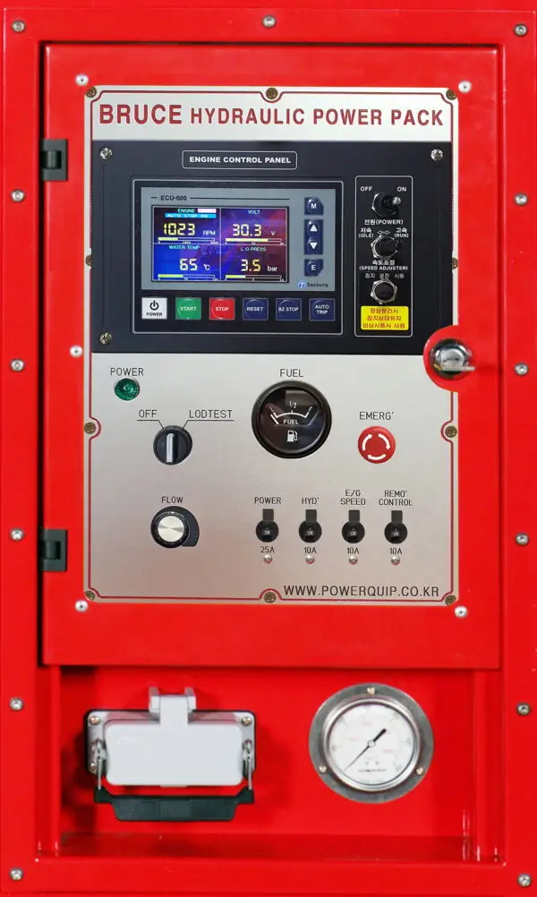 Kazık Çakma Çekici - BRUCE Control Panel