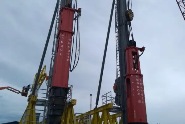 Hydraulic Kazık Çakma Çekici - Pile Driving Hammer