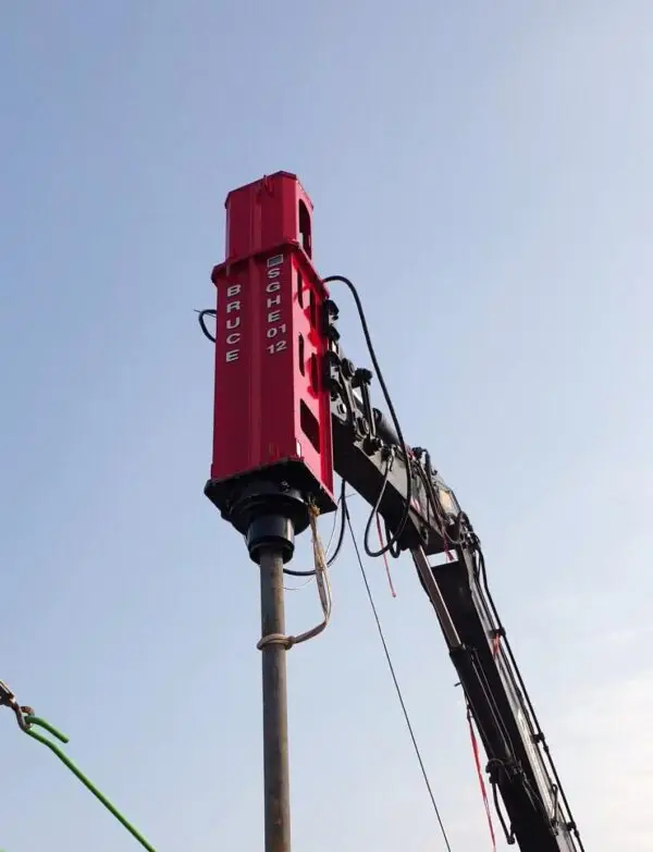 Impact Kazık Çakma Çekici - BRUCE SGH-0112 Piling Hammer