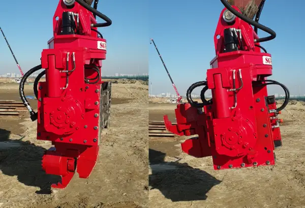 Vibro Çekiç - BRUCE Sheet Kazık Çakma Çekici